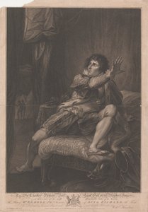 Mr. Kemble i rollen som kong Richard den Tredje - "Richard III," Akt V, Scene V af Francesco Bartolozzi