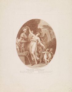 Udødelighedens nymfe Udødelighedens nymfe (titel på objekt) Shakespearean (serietitel) af Francesco Bartolozzi