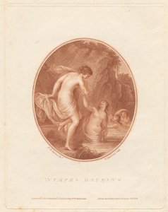 Badende Nymphen af Francesco Bartolozzi