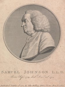 Samuel Johnson af Francesco Bartolozzi