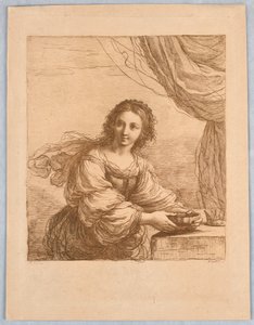 Sophonisba, med en skål af Francesco Bartolozzi