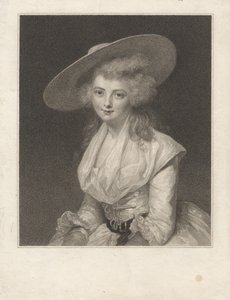 Den Hon. Frøken Bingham af Francesco Bartolozzi