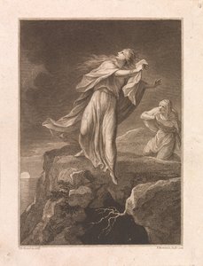 Opstandelsen, Sankt Maria Magdalene og Maria, Jakobs mor af Francesco Bartolozzi
