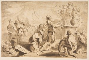 Noas offer, 1765. af Francesco Bartolozzi