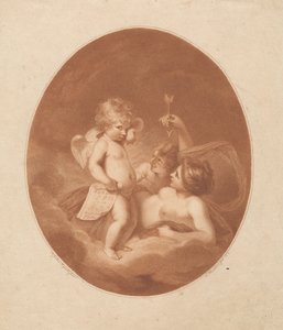 Venus tadelt Amor af Francesco Bartolozzi