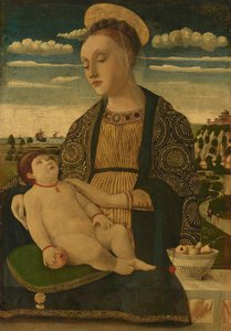 Madonna og barn af Francesco Benaglio
