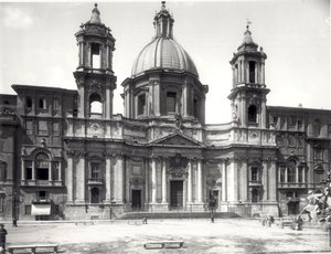 Sant Agnese kirke, 1653-57 af Francesco Borromini