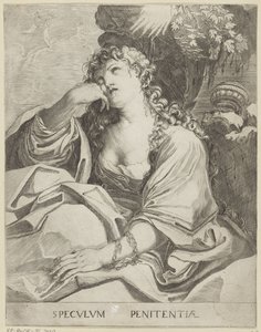 Maria Magdalena af Francesco Brizio (attributed to)