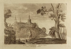Frelserens Andronikov-kloster i Moskva, 1791 af Francesco Camporesi