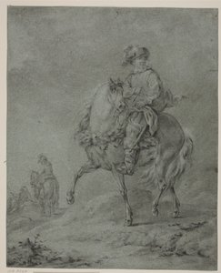 Ryttere i et landskab af Francesco Casanova