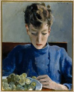 Portræt af hans søn Alberto