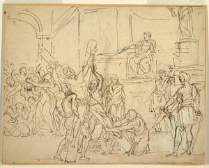 Andrews martyrium af Francesco Coghetti