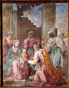 Tilbedelse af Magi (fresko