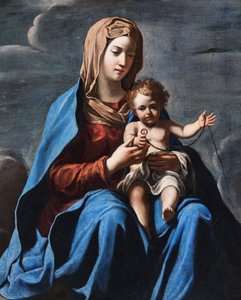 Madonna og barn af Francesco Cozza