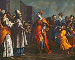 Judiths triumf, ca. 1620-30 af Francesco Curradi