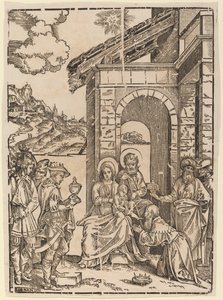 Magiernes tilbedelse af Francesco Denanto