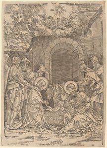 Hyrdernes tilbedelse af Francesco Denanto