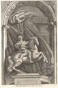Statue af Konstantin, 1704-1742. af Francesco Faraone Aquila