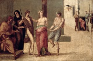 The Martyrium of St. Agnes (panel)