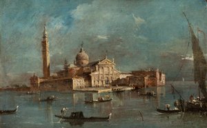 San Giorgio Maggiore af Francesco Guardi