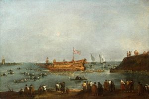 Dogen gifter sig med Adriaterhavet af Francesco Guardi