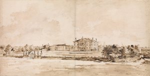 Villa Loredan, nær Treviso, ca. 1778. af Francesco Guardi