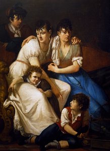 Familieportræt af Francesco Hayez
