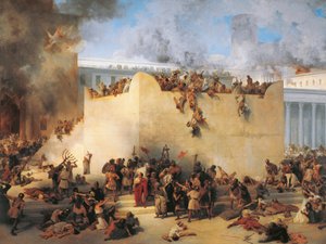 Italien, Lombard, ødelæggelse af Jerusalems tempel