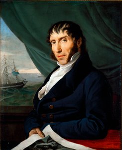 Portræt af Francesco Peloso, Principal Mecene af Francesco Hayez Maleri af Francesco Hayez (1791-1882) Privat samling af Francesco Hayez