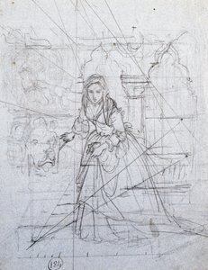 Undersøgelse for hemmelig anklage af Francesco Hayez