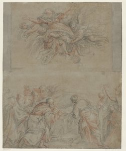 Marias antagelse af Francesco II Bassano