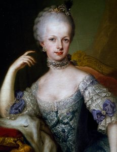 Portræt af Maria Beatrice d