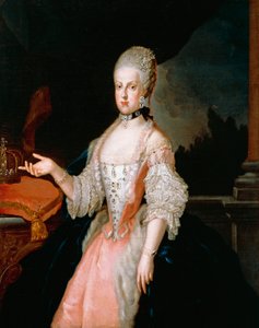 Portræt af Maria Carolina af Østrig (Wien