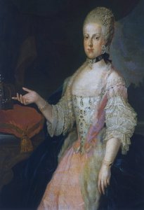 Portræt af Maria Carolina af Østrig (Wien