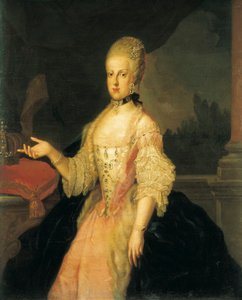 Portræt af Marie Caroline af Østrig