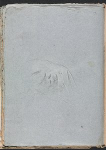 Verona Skitsebog: Draperi side 20, 1760. af Francesco Lorenzi