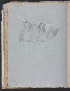 Verona Skitsebog: Draperistudie (side 48)