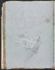 Verona Skitsebog: Draperistudie (side 84) af Francesco Lorenzi