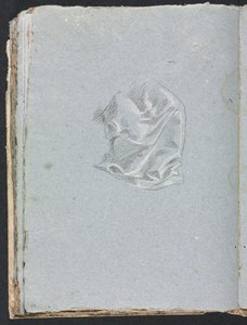 Verona Skitsebog: Draperistudie side 94, 1760. af Francesco Lorenzi