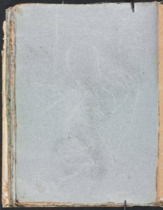 Verona Skitsebog: Figurstudie side 72, 1760. af Francesco Lorenzi