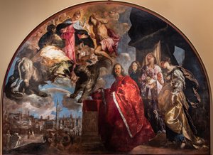 Glorificering af Podestà Girolamo Priuli