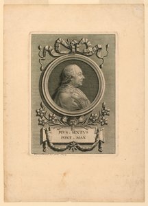 Pave Pius VI (1775-1799) af Francesco Piranesi