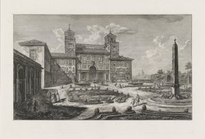 Villa Medici af Francesco Piranesi