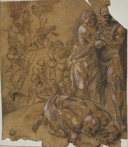 Agamemnons tilbagevenden af Francesco Primaticcio