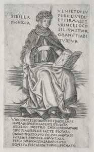 Sibyllerne: Den frygiske sibylle af Francesco Rosselli