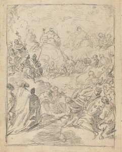 Treenighedens triumf (Gloria) af Francesco Solimena