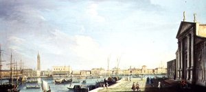 Bacino di San Marco, med Dogespaladset og Riva degli Schiavoni (18. århundrede)