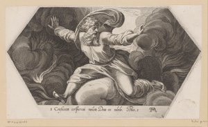 Gud adskiller lyset fra mørket Malerier i Raphaels Loggia (serietitel) La Sacra Genesi (serietitel)
