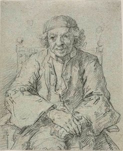 Portræt af en gammel mand af Francesco Zuccarelli