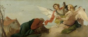 Abraham med de tre engle